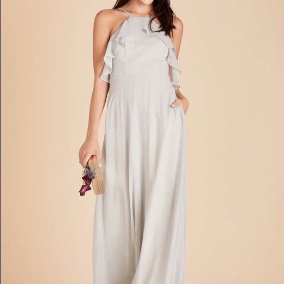 Birdy Grey bridesmaid dress; style is JULES, color DOVE GREY, size SMALL (2-4) - Picture 7 of 14